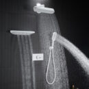 the new all copper concealed shower shower faucet embedded multifunctional hot and cold shower set al2513