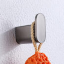 bathroom towel rack nordic bathroom rack gun gray bathroom wall mounted bath towel pendant set gjh2001