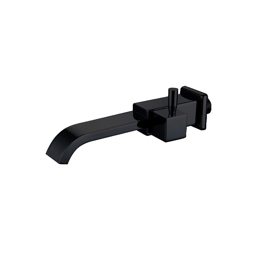 A matte black