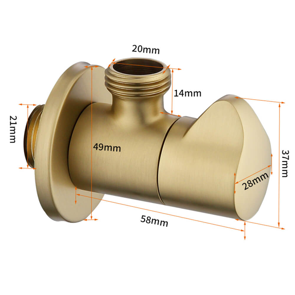 Type A brushed gold