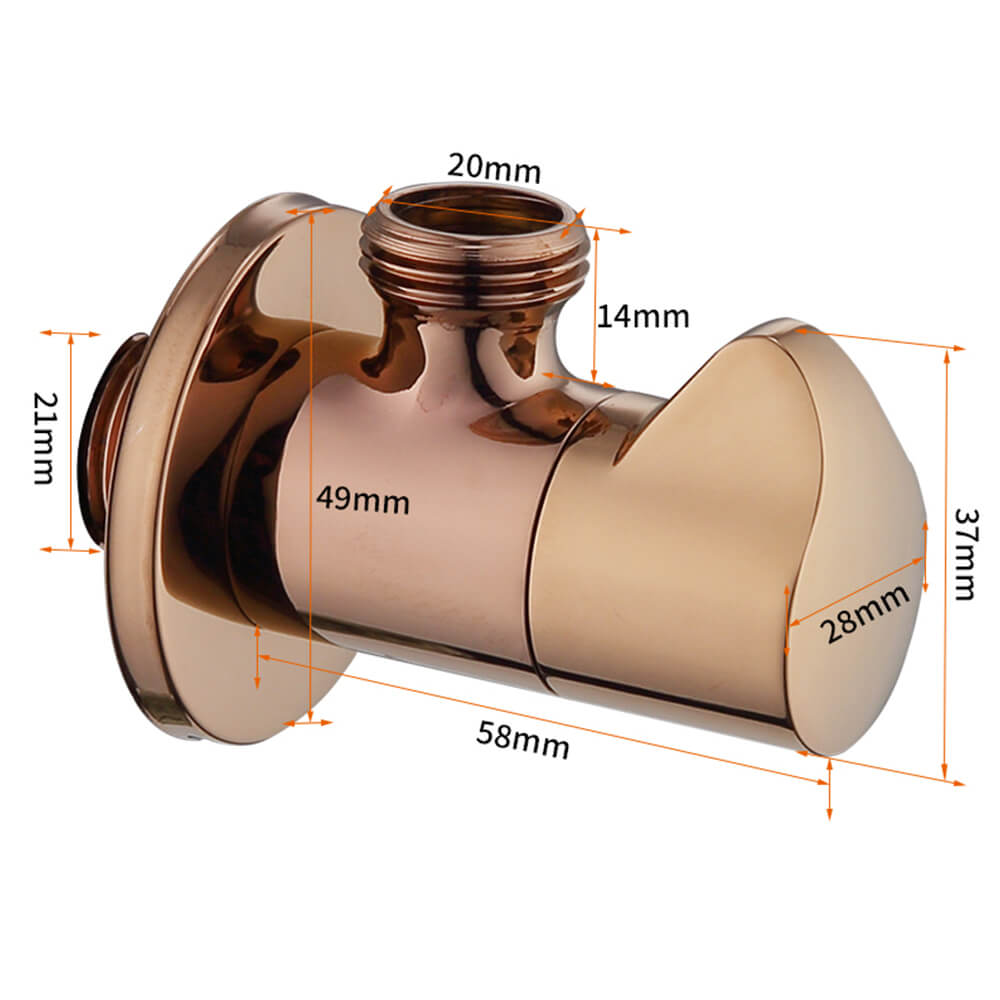 A rose gold