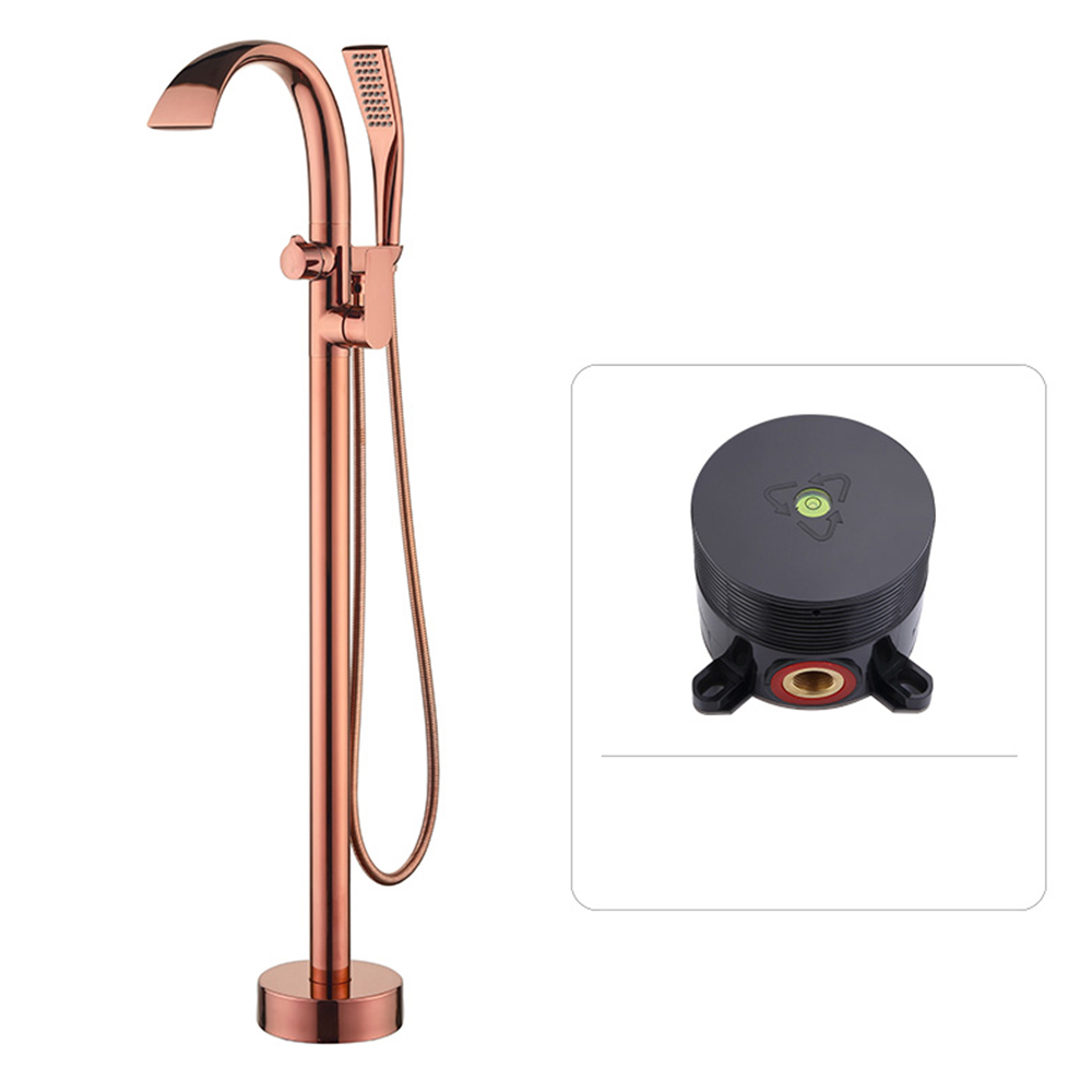 A rose gold embedded box