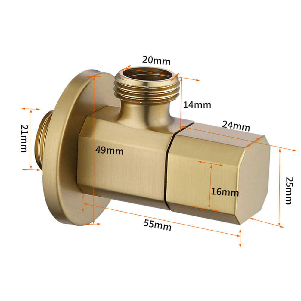 Type B brushed gold