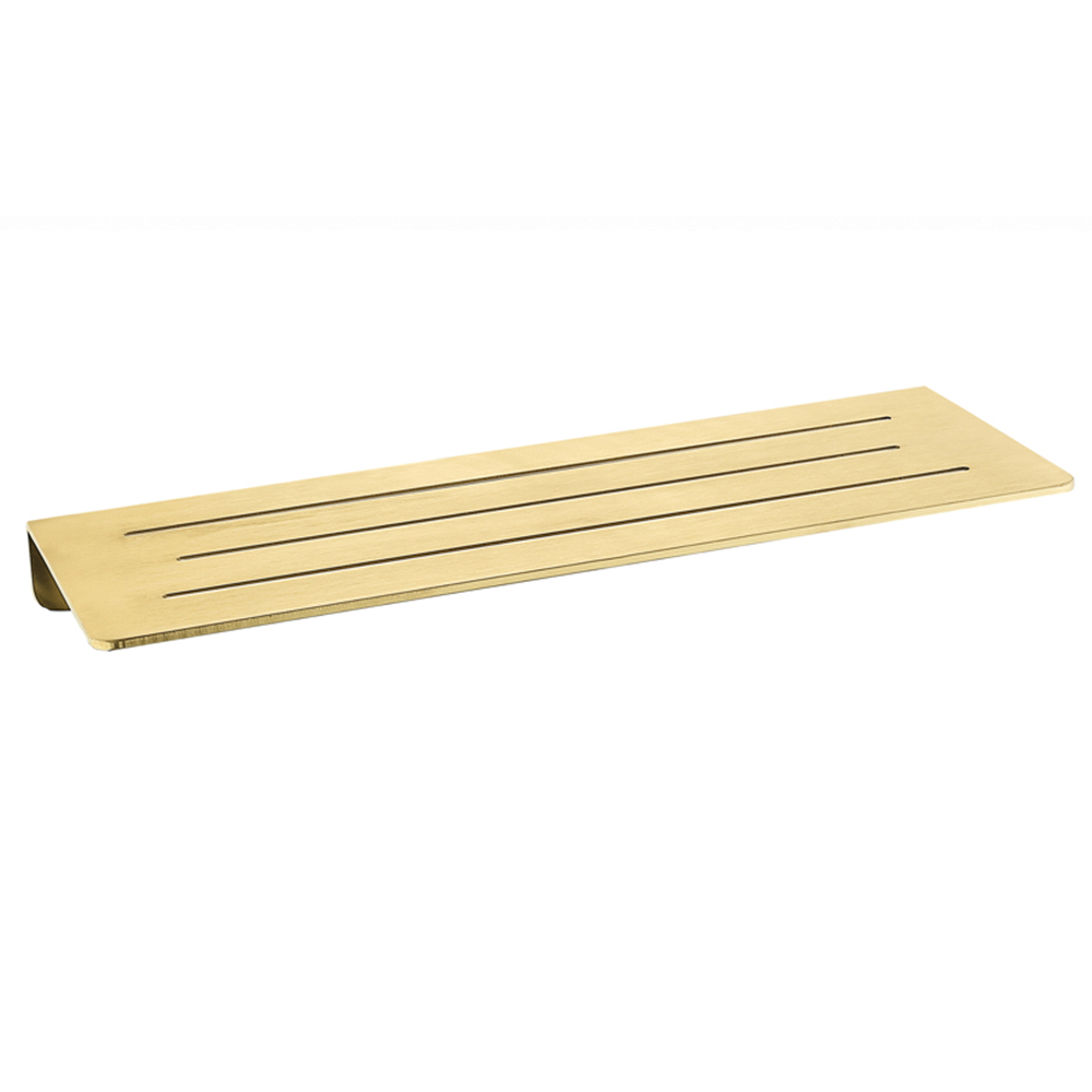 Brushed gold 300 long platform