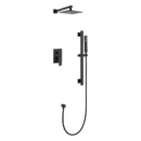 304 stainless steel concealed wall mounted hot and cold handheld shower pressurized top spray large shower faucet setal2601