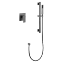 304 stainless steel concealed embedded shower hot and cold handheld shower toilet shower faucetaa102