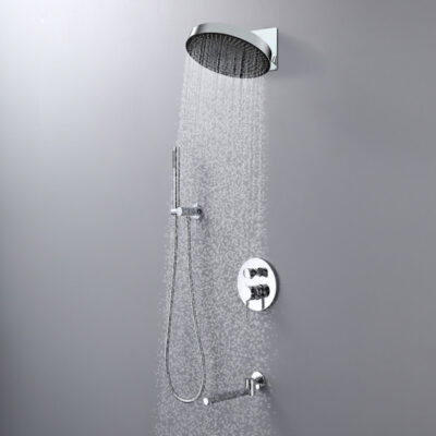 all copper concealed shower set, hotel bathroom, toilet, built in bathroom, black shower, al2315