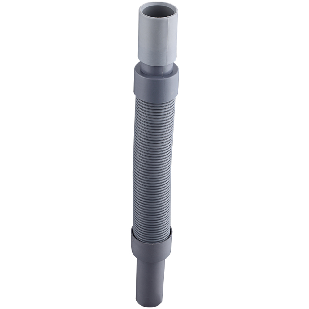 Telescopic plastic sewer pipe