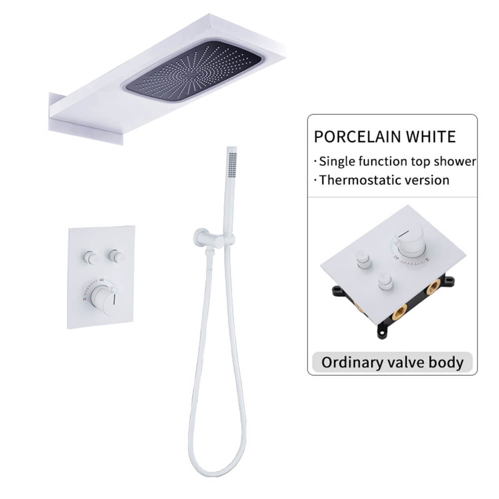 White B