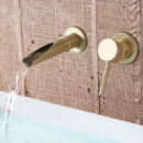 european style simple light luxury concealed basin wash basin hot and cold dual control faucet home villa hotel am2307