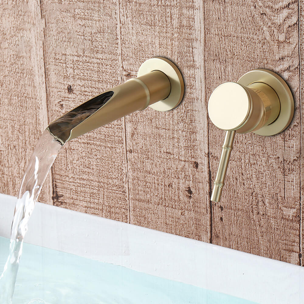 European-style simple light luxury concealed basin wash basin hot and cold dual-control faucet home villa hotel AM2307