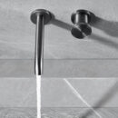 bathroom concealed basin gray faucet single hot and cold mixing valve concealed wall faucet am2302