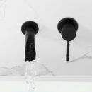 european style simple light luxury concealed basin wash basin hot and cold dual control faucet home villa hotel am2307