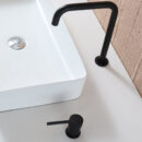bathroom household copper nordic light luxury split washbasin basin bath room hot and cold splash proof faucet mt2351