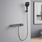 Brass bathroom shower set hot and cold water faucet household bathroom shower rain shower head LM2511