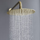 black in wall brass concealed shower set embedded buried wall hot melt bath set al1053