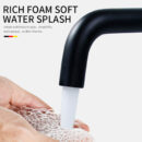 brass concealed split double handle basin faucet in wall hot and cold concealed wall outlet faucet am1025