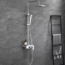 shower hot and cold faucet household hotel bathroom toilet engineering rain shower nozzle set lm2502