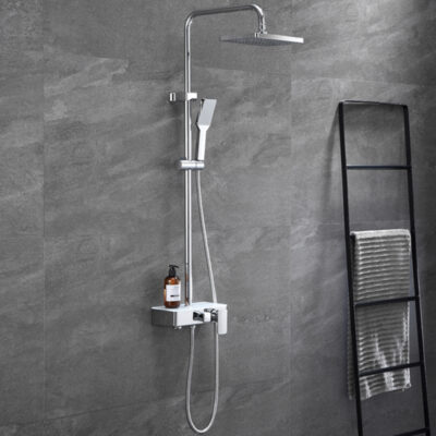 shower hot and cold faucet household hotel bathroom toilet engineering rain shower nozzle set lm2502