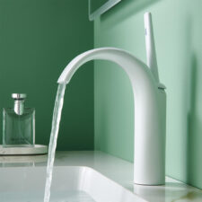 Creative Brass hot and cold basin faucet bathroom counter basin waterfall wash faucet MT2526