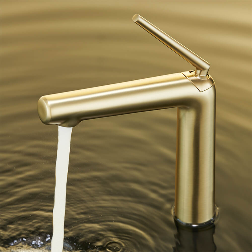 Brass milky white basin faucet household hotel engineering bathroom toilet bath cabinet single hole faucet MT2510