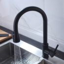 brass kitchen faucet hotel household hot and cold rotatable dishwashing basin pull out faucet ct2004