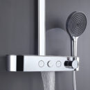 household button shower set bathroom toilet shower shower head hot and cold storage mixing valve rain gq2402