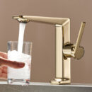 brass hot and cold dual control washbasin faucet hotel bathroom cabinet wash basin hot and cold faucet mt2530