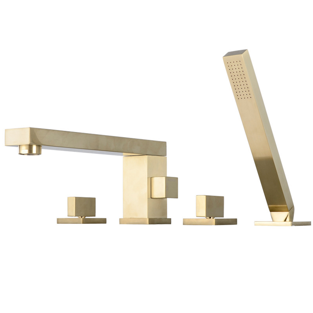 Brushed gold four-piece set