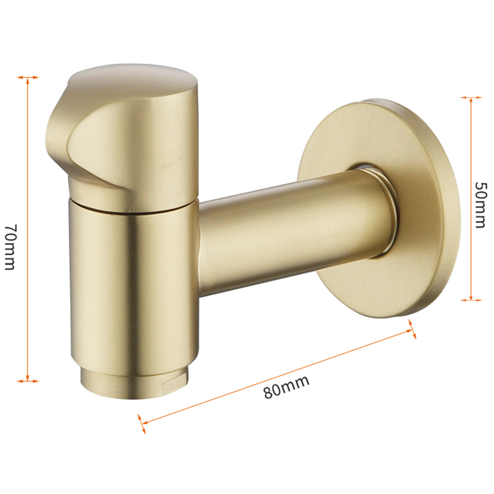 A brushed gold short