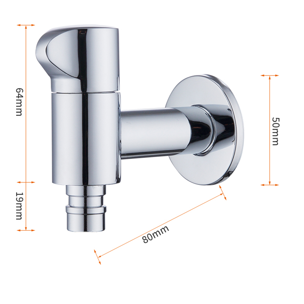 Type A chrome short style (without water stop function)