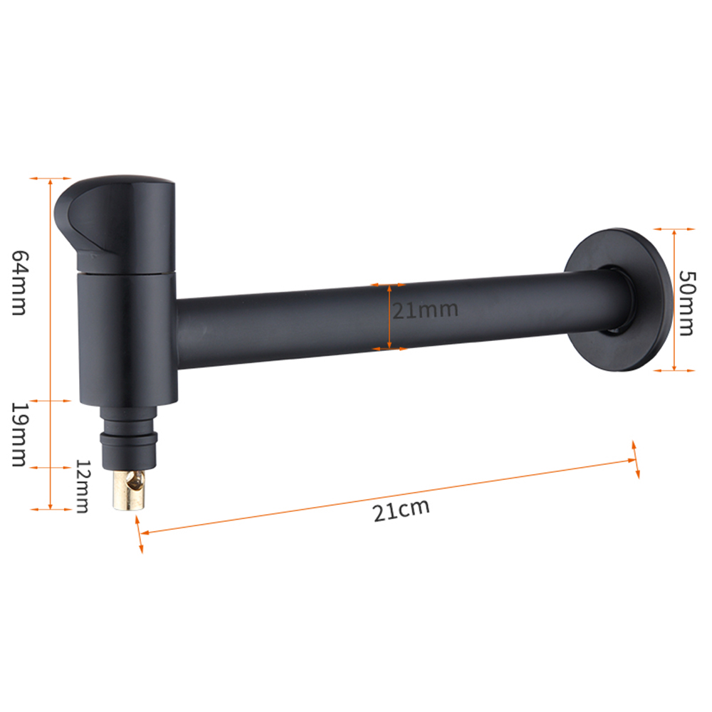 Type A black extended type (built-in water stop rod)