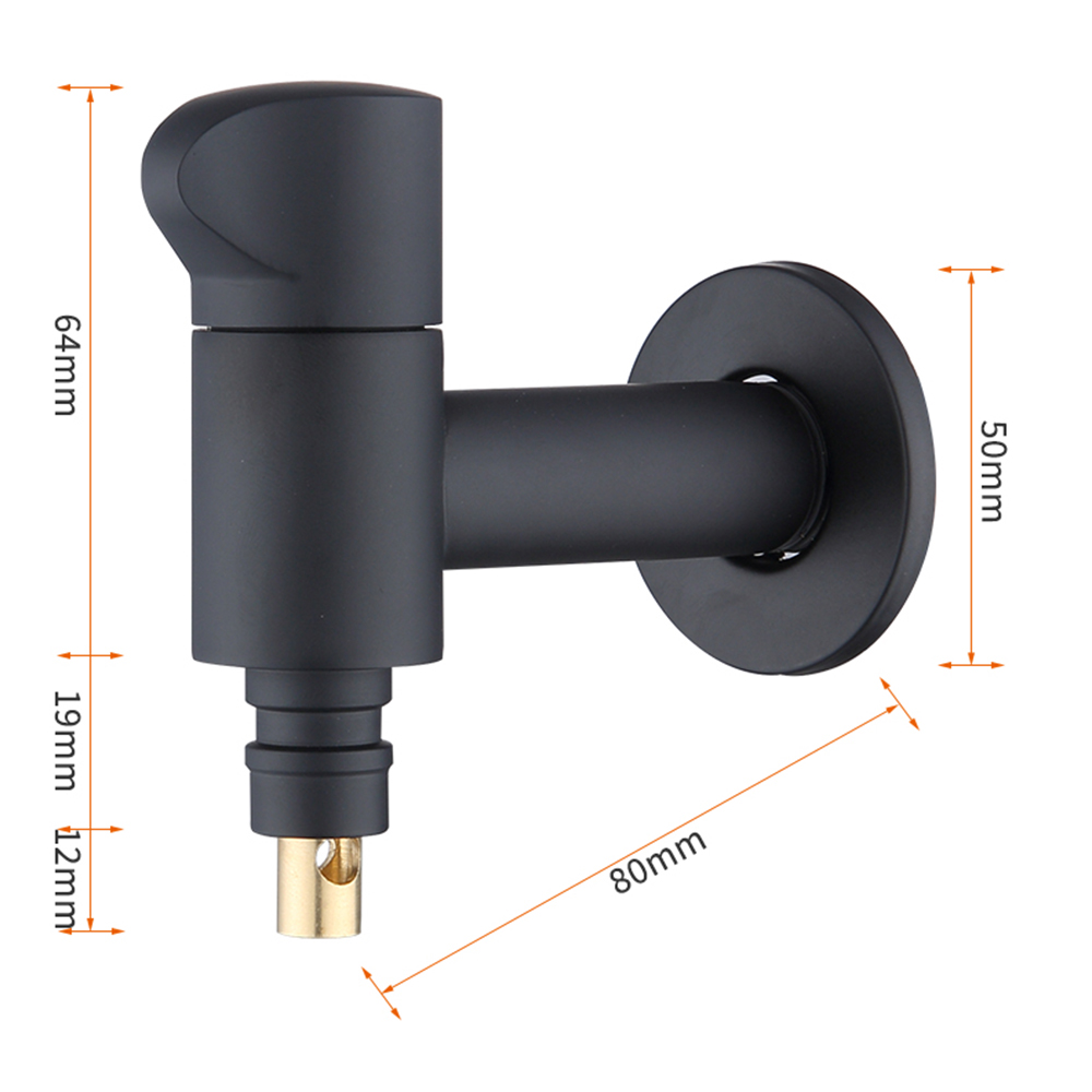Type A black short section (built-in water stop rod)
