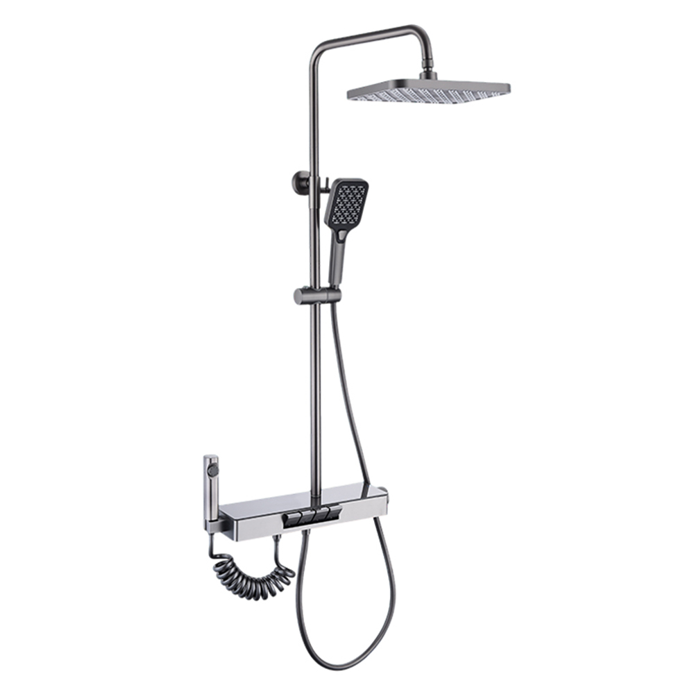 Type B large shower without guardrail