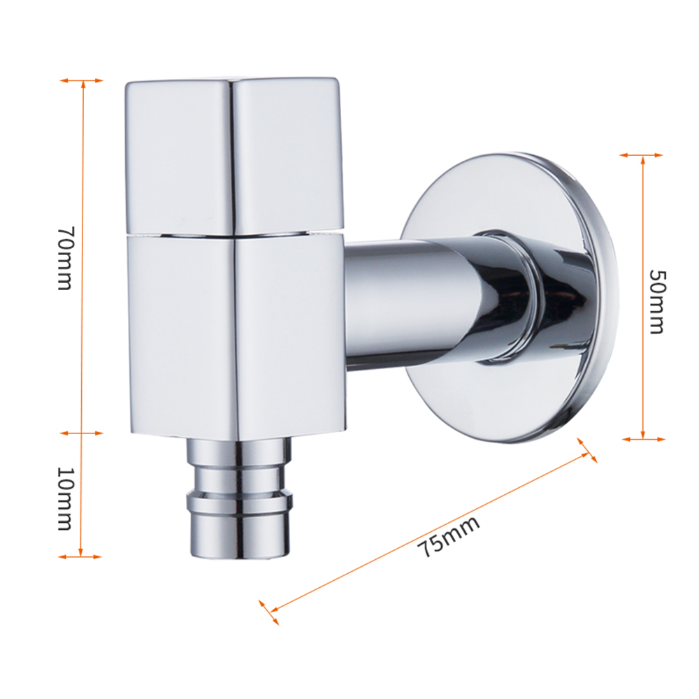 Type B chrome short style (without water stop function)