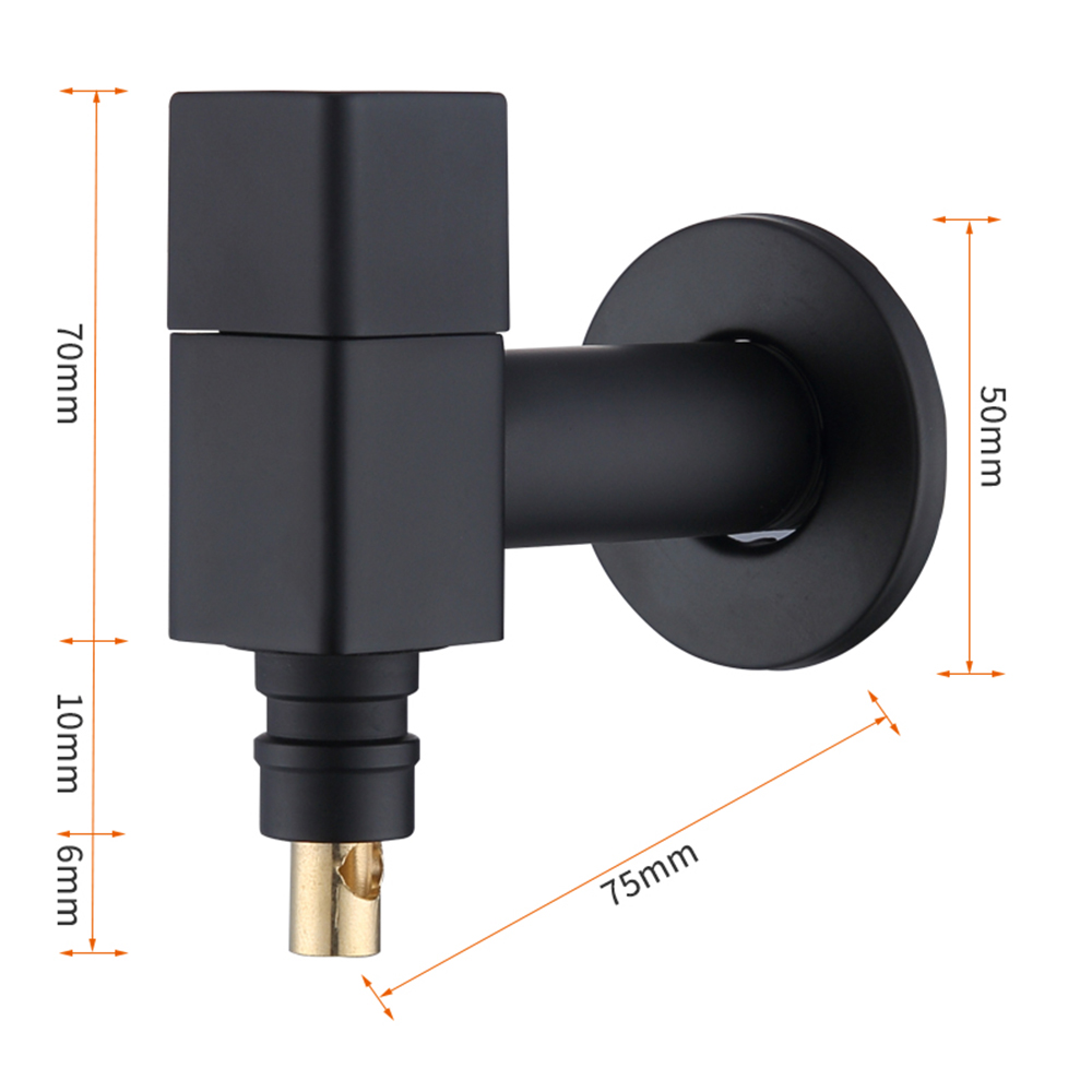 Type B black short section (built-in water stop rod)
