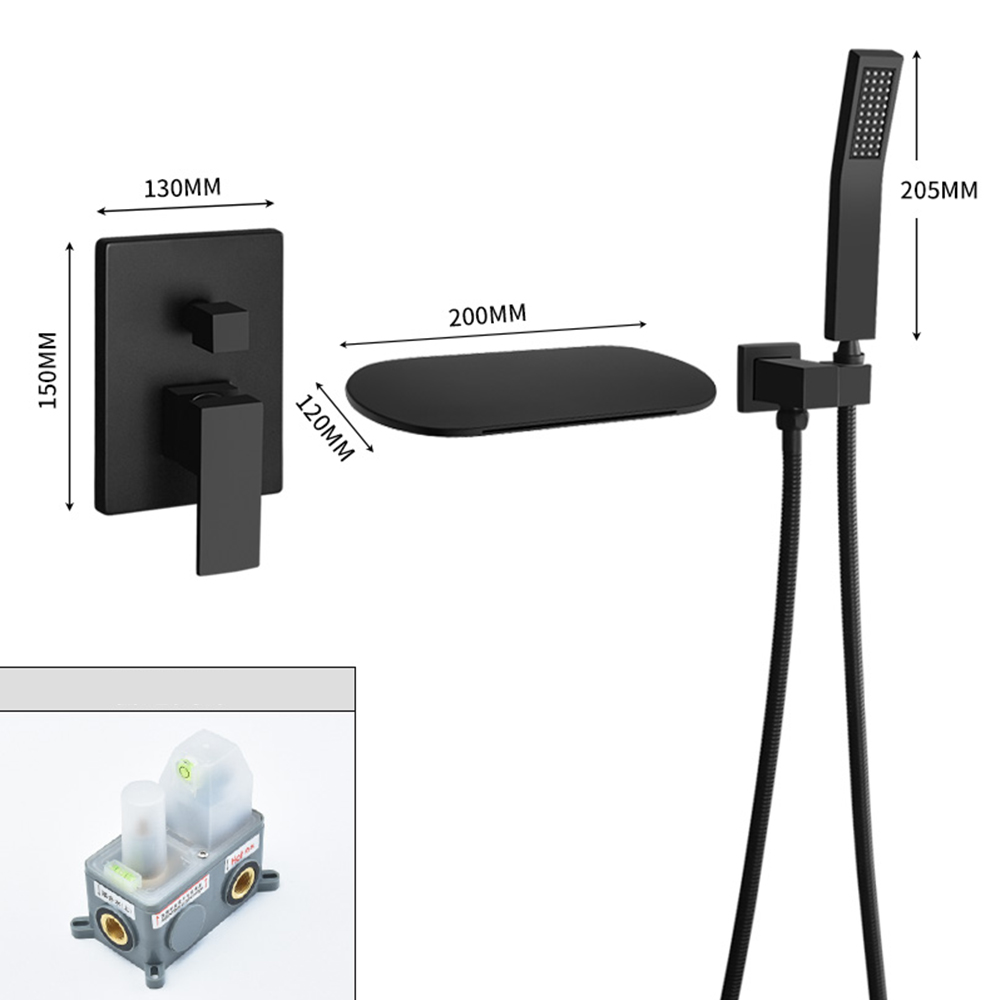 Type D waterfall mouth ordinary
