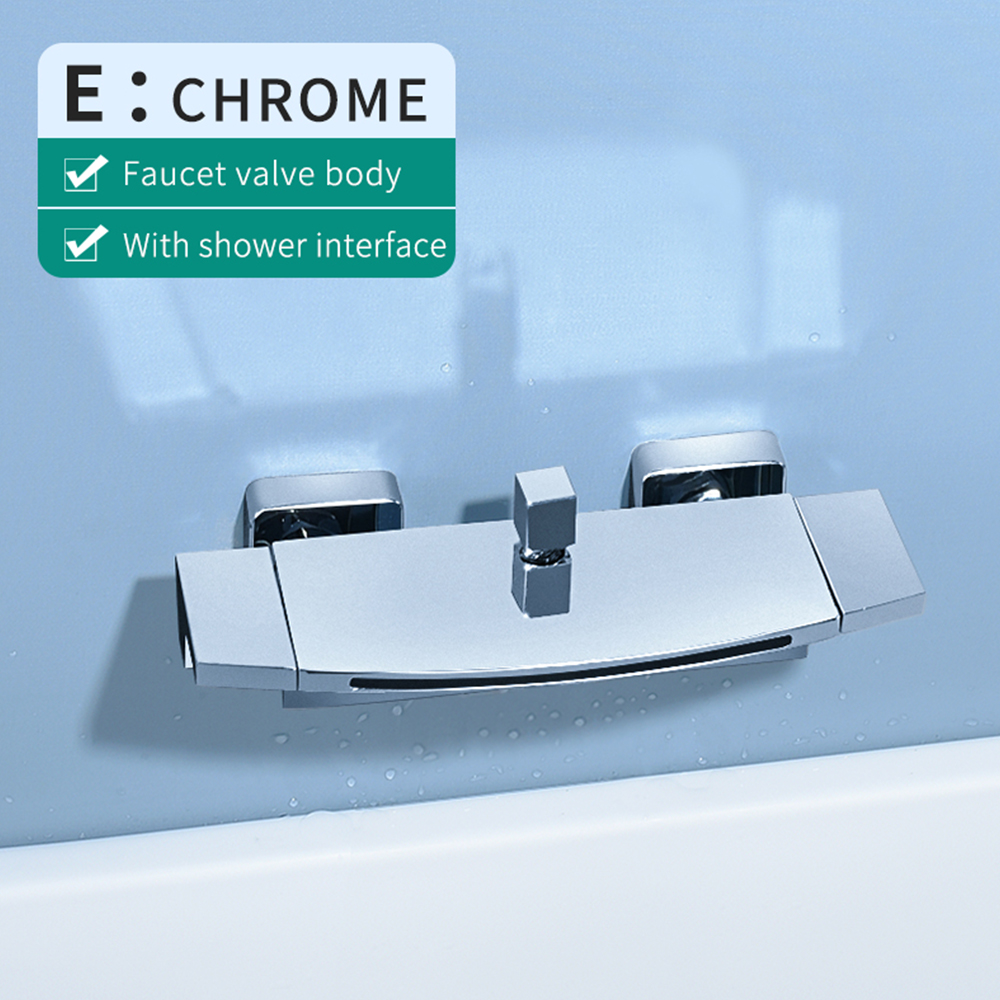 E type chrome two-function faucet (can be connected to a shower)
