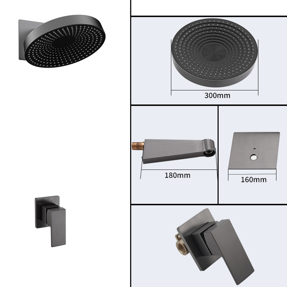 Gun ash dome spray + ordinary valve body single function