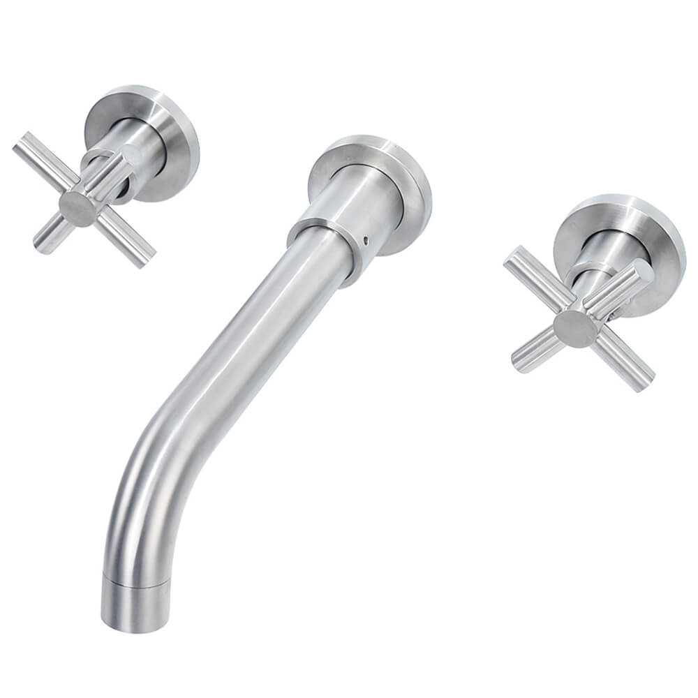 Stainless steel brushed