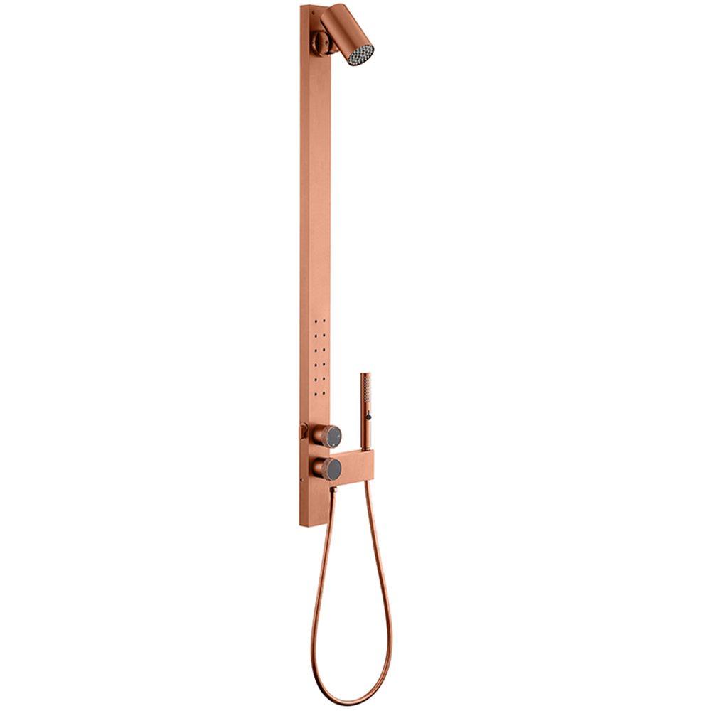 Small nozzle brushed rose gold