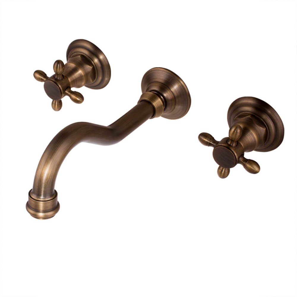 Curved cross antique without embedded box