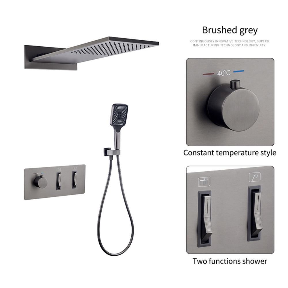 Constant temperature 2 function-gray