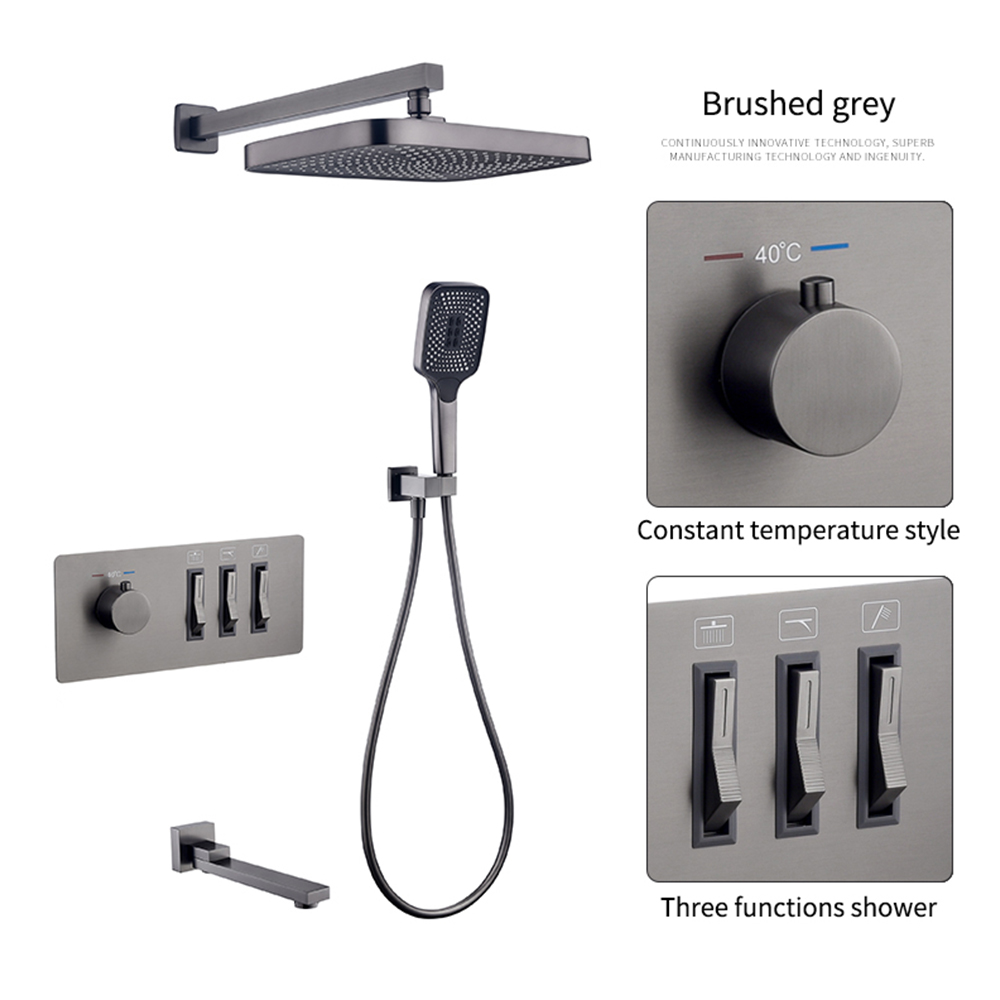 Constant temperature 3 functions-gray