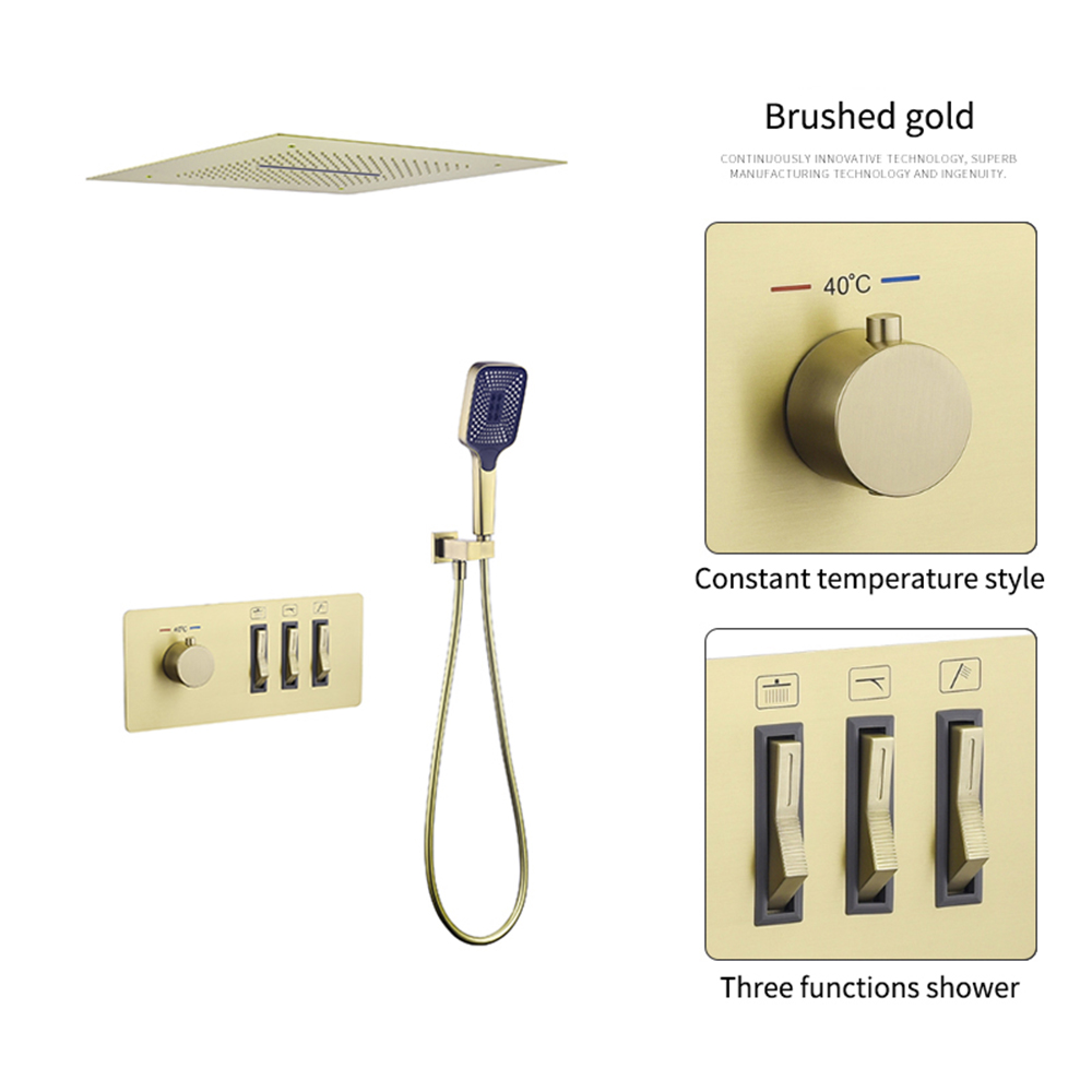 Constant temperature 3 functions-gold