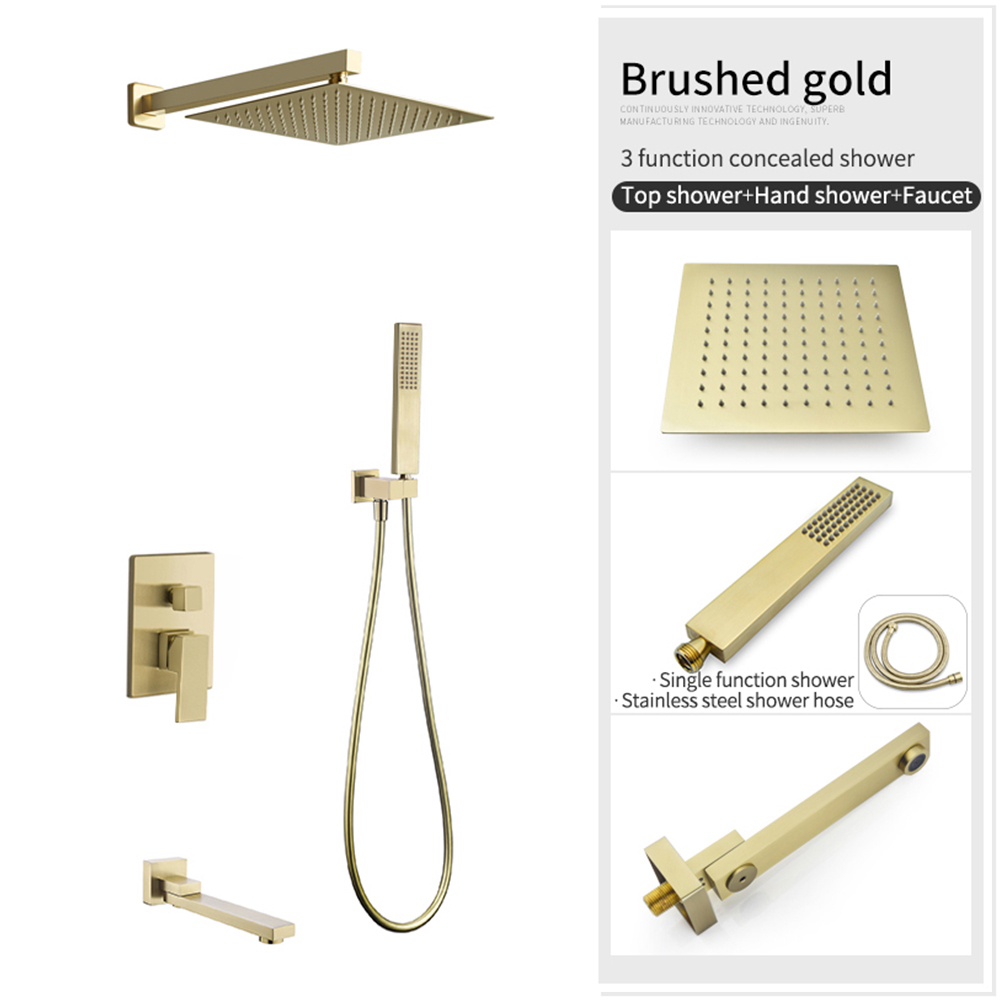 Brushed gold 3 functions
