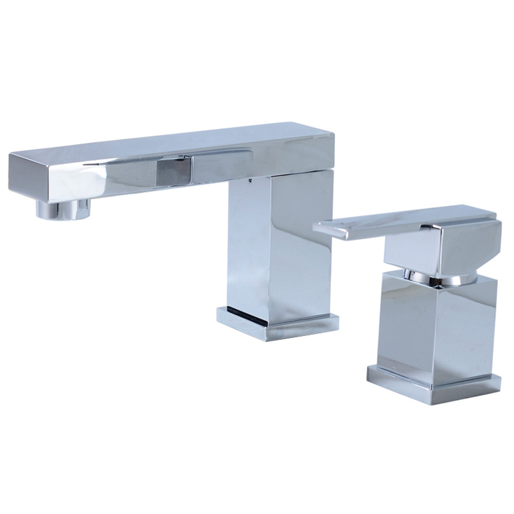Square chrome two-piece set
