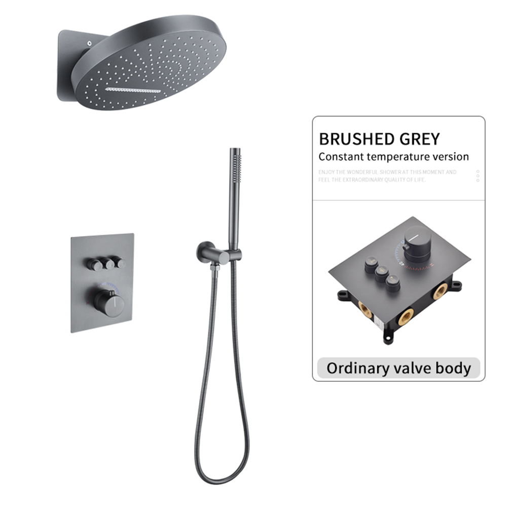 3 function thermostat gun gray