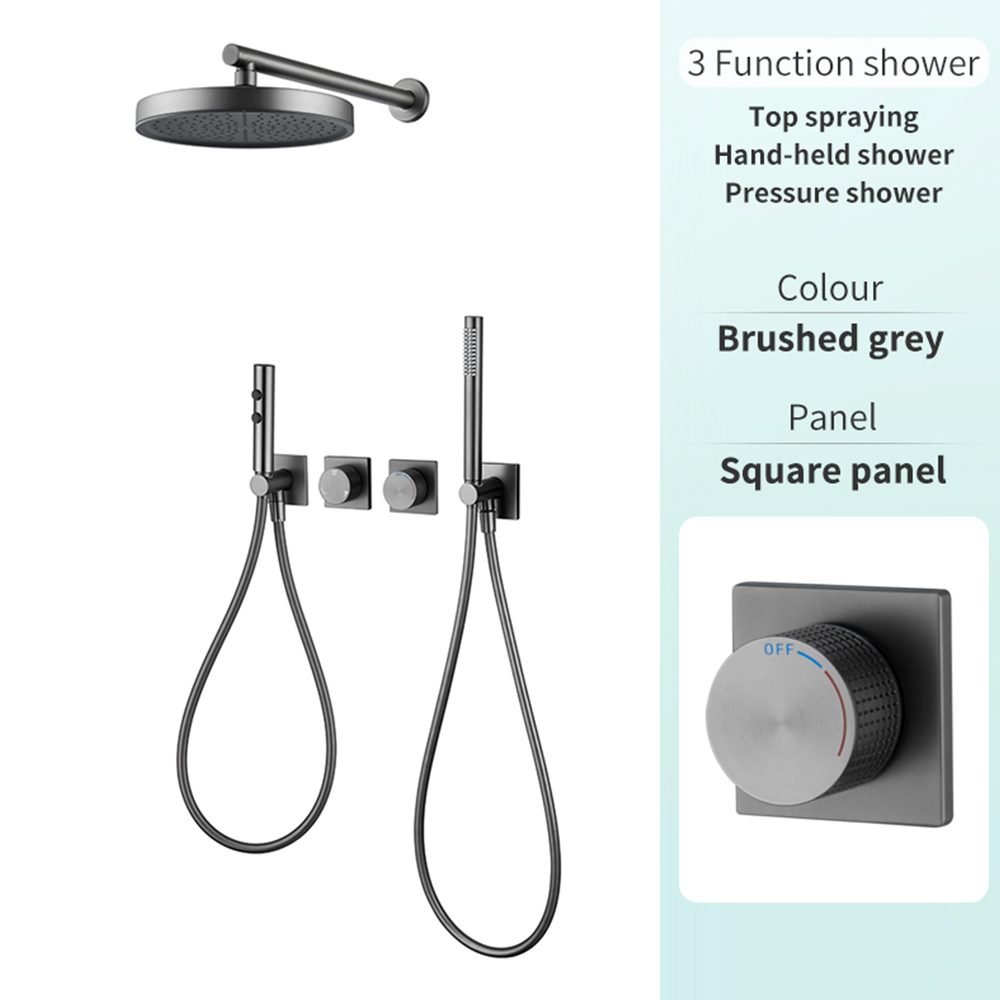 Gun gray square three functions