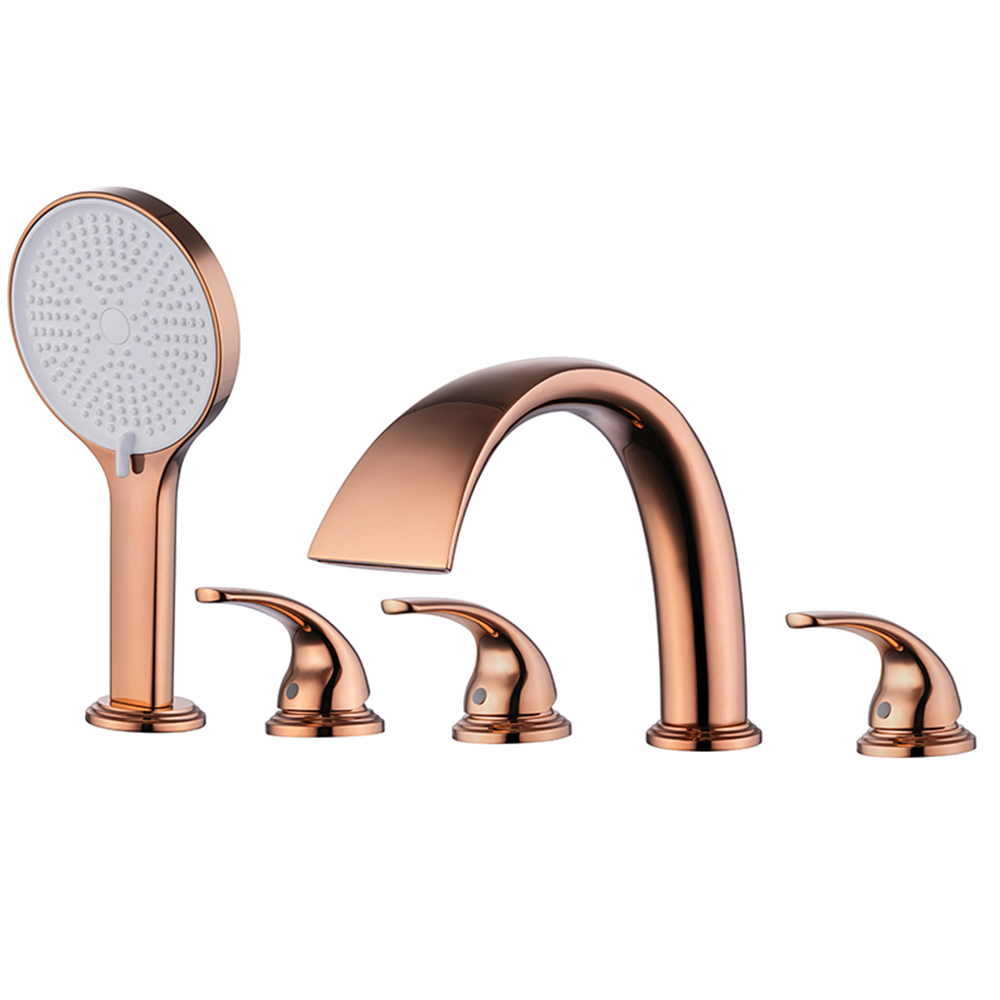 Rose gold five-piece set
